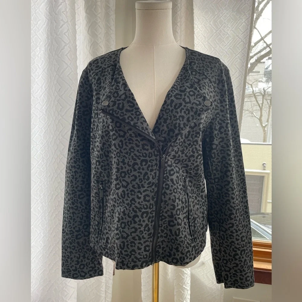 Bagatelle Leopard Print Women's Jacket Spring Large